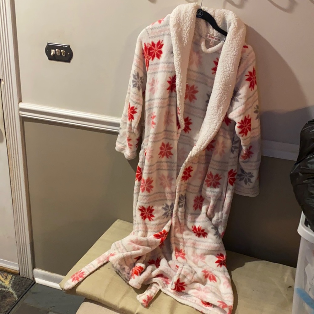 Cozy winter robe